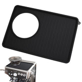 NOTSEK coffee mat for Breville 876 top view keeps the workspace clean.