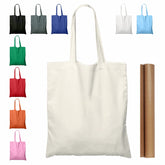 NPBAG 15x16 natural cotton tote front view for everyday shopping and gifting