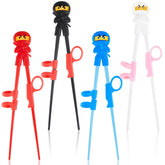 Nuanchu ninja training chopsticks packaging shows four beginner sets for kids learning