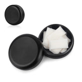 NuBonsey Zyn metal container closed, compact and discreet storage for on-the-go pouches.