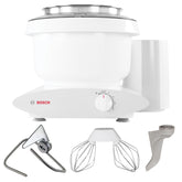 NutriMill Bosch Universal Plus mixer bowl for large-batch mixing and easy cleaning.