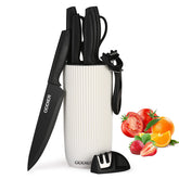 ODDIER knife set block on countertop for easy access