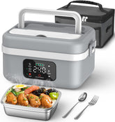 ODSD cordless lunch box top view highlighting portable design for on-the-go meals