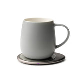 OHOM Ui3 self heating mug in soft gray with 12 oz capacity for consistent warmth