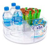 Oizeir Lazy Susan 4-section tray with removable compartments for tidy organization.