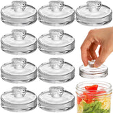 Okllen fermentation weights with flat bottom stabilize vegetables under brine for even fermentation