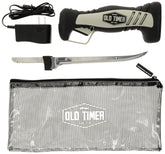Old Timer cordless fillet knife with 8in blade for clean, precise fish fillets.