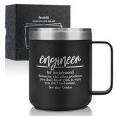 Onebttl engineer mug with definition design, ideal for mentor or coworker coffee breaks.