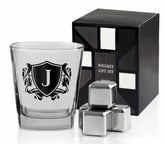 Onebttl initial whiskey glass for personalized gifting and tastier pours