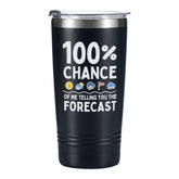 Onebttl Weather tumbler with secure lid, ideal for spill-free travel.