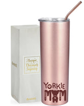 Onebttl Yorkie Mom gift box tumbler, ready for gifting