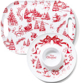 ONEderful Winter Wonderland 18-inch tray for festive entertaining