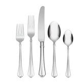 Oneida Juilliard 45-piece flatware set for eight diners adds refined dining to any table.
