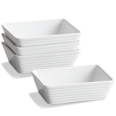 ONEMORE small baking dish rectangle in white for even heating and individual servings.