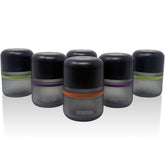 ONGROK glass storage jar 80ml front view for compact, organized drawer storage and aroma protection.