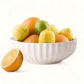 Opeikla large ceramic fruit bowl on kitchen counter for organized produce