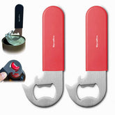 OPENPRO Magnetic 2-in-1 Ring-Pull Can Opener with bottle opener, smooth opening.