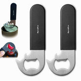 OPENPRO Magnetic 2-in-1 opener for ring-pull cans and bottles with smooth control.