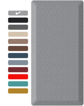 Ophanie kitchen mat anti-fatigue for comfortable standing during cooking and food prep.