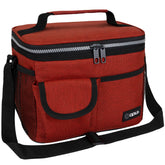 OPUX insulated lunch bag open view showing roomy interior for meals on the go