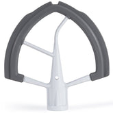 ORIEMARS flex edge beater for KitchenAid 5.5 quart bowls enhances mixing reach.