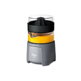 Oster electric citrus juicer base in silver for stable, mess-free juicing.