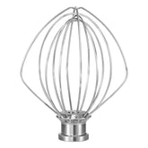 OUOLife K45WW whisk with six sturdy wires for airy whipped cream