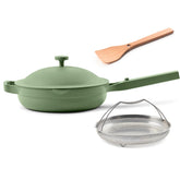 Our Place Always Pan 2.0 with ceramic coating for effortless nonstick cooking