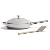 Our Place Titanium Always Pan Pro top view shows even-heat surface