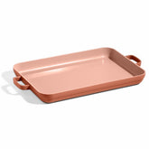 Our Place Griddle Pan on stove, dual-function surface ideal for breakfast and searing