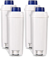Ouxunus DLSC002 four-pack filters, easy installation for fresh coffee.