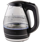 OVENTE KG83 blue LED-illuminated kettle for stylish boiling at a glance