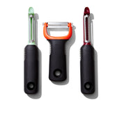 OXO Good Grips 3-Piece Peeler Set beet focus peels beets easily with a non-slip grip.