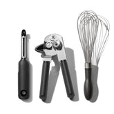 OXO Good Grips 3-Piece Set main shot shows ergonomic non-slip handles for easy daily tasks.