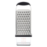 OXO Good Grips Box Grater coarse grating surface for fast shredding
