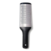 OXO Good Grips Grater with bi-directional stainless steel surface for fast, consistent grating.