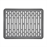 OXO Good Grips Large Sink Mat soft surface protects dishes and sink from scratches.