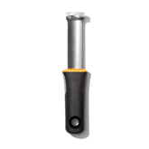 OXO Good Grips Peach Pitter in use to remove pits without bruising the fruit.