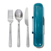 OXO Good Grips Prep and Go case open, compact on-the-go meal kit.
