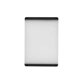 OXO Good Grips Prep Board top view highlights compact size for small prep tasks.