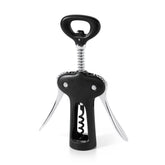 OXO Good Grips Winged Corkscrew inserts into a cork for smooth removal.