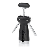 OXO SteeL Winged Corkscrew window view enables cork extraction without breakage.