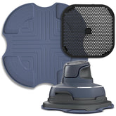 Palksky Ninja Crispi splatter shield protecting countertops from oil splatters