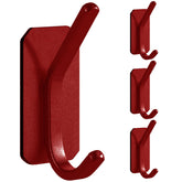 Paoli heavy-duty adhesive wall hook packaging in red for versatile mounting