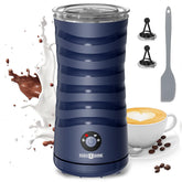 Paris Rhône four-in-one milk frother with Eiffel silhouette for café-style froth at home.