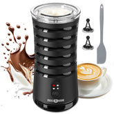 Paris Rhône milk frother with Eiffel silhouette adds chic design for foam