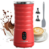 Paris Rhône Milk Frother with Eiffel silhouette enhances kitchen style and durability