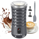 Paris Rhône Milk Frother front view shows elegant design for everyday use.