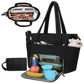 Partreko soft-quilted tote with comfortable straps for daily use.