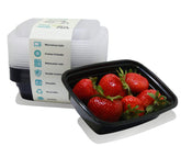 PARTYHIPPO 12 oz container with lid, ideal for portion-controlled meals.